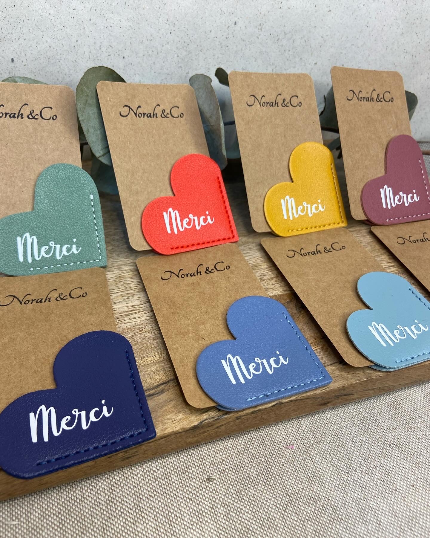 Marque page " COEUR "