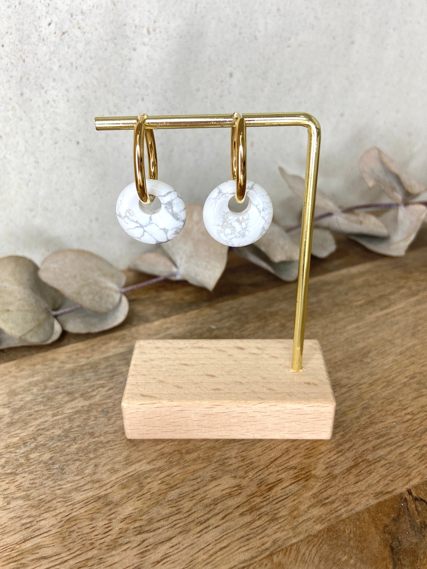 Boucles d'oreilles " SAUMUR "
