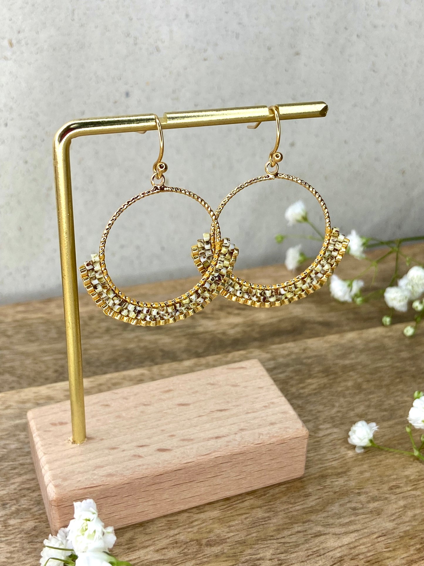 Boucles d'oreilles " ORGEVAL "