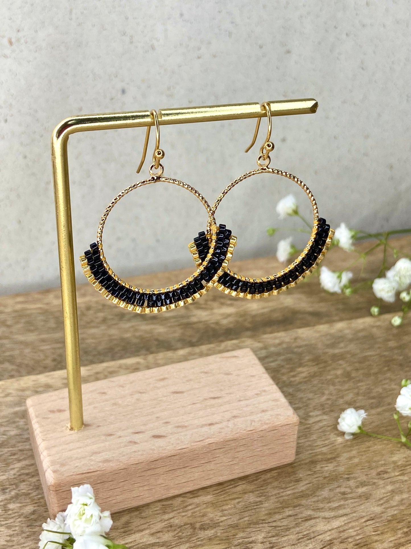 Boucles d'oreilles " ORGEVAL "