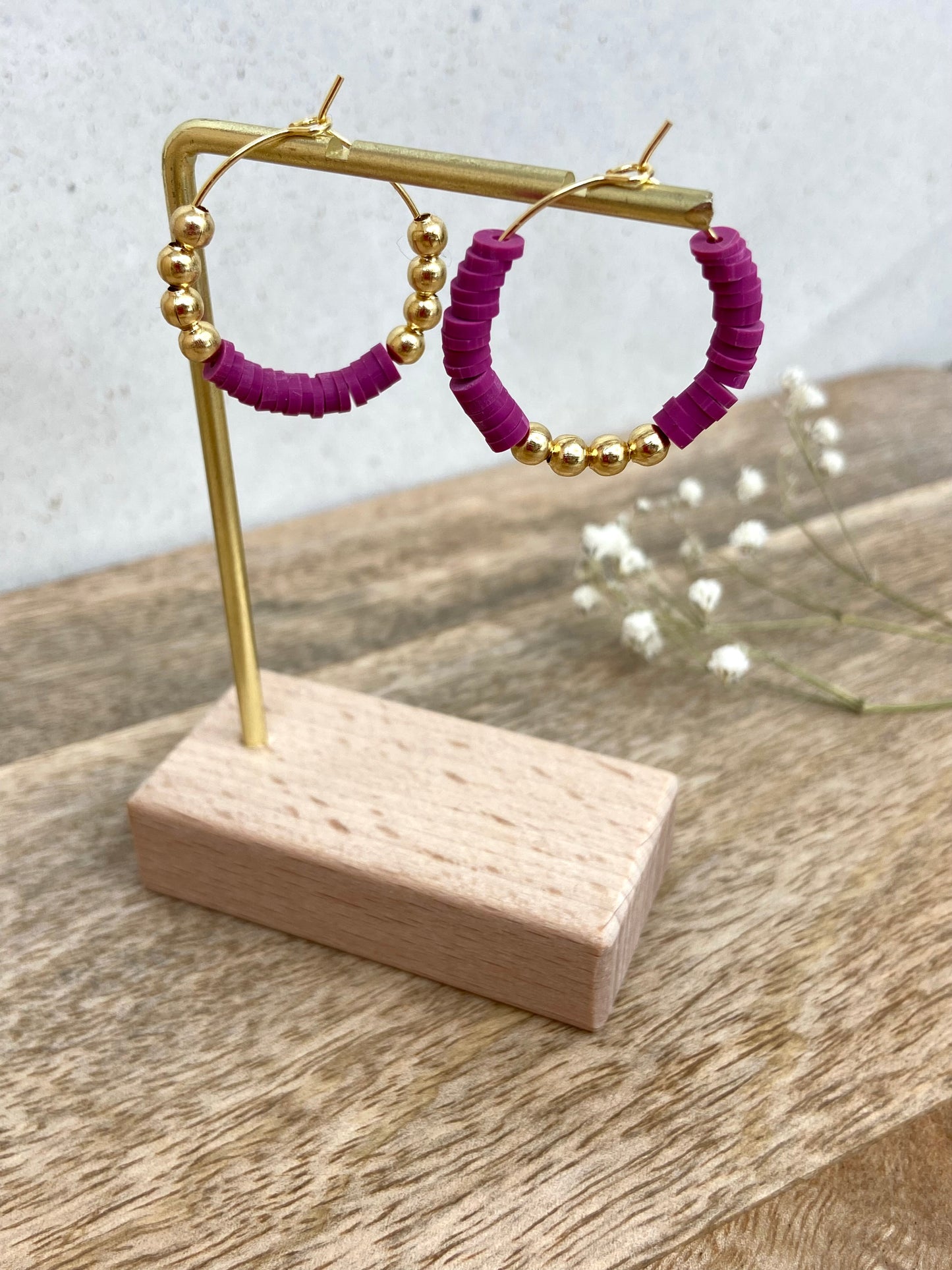 Boucles d'oreilles "FOUSSIGNAC"