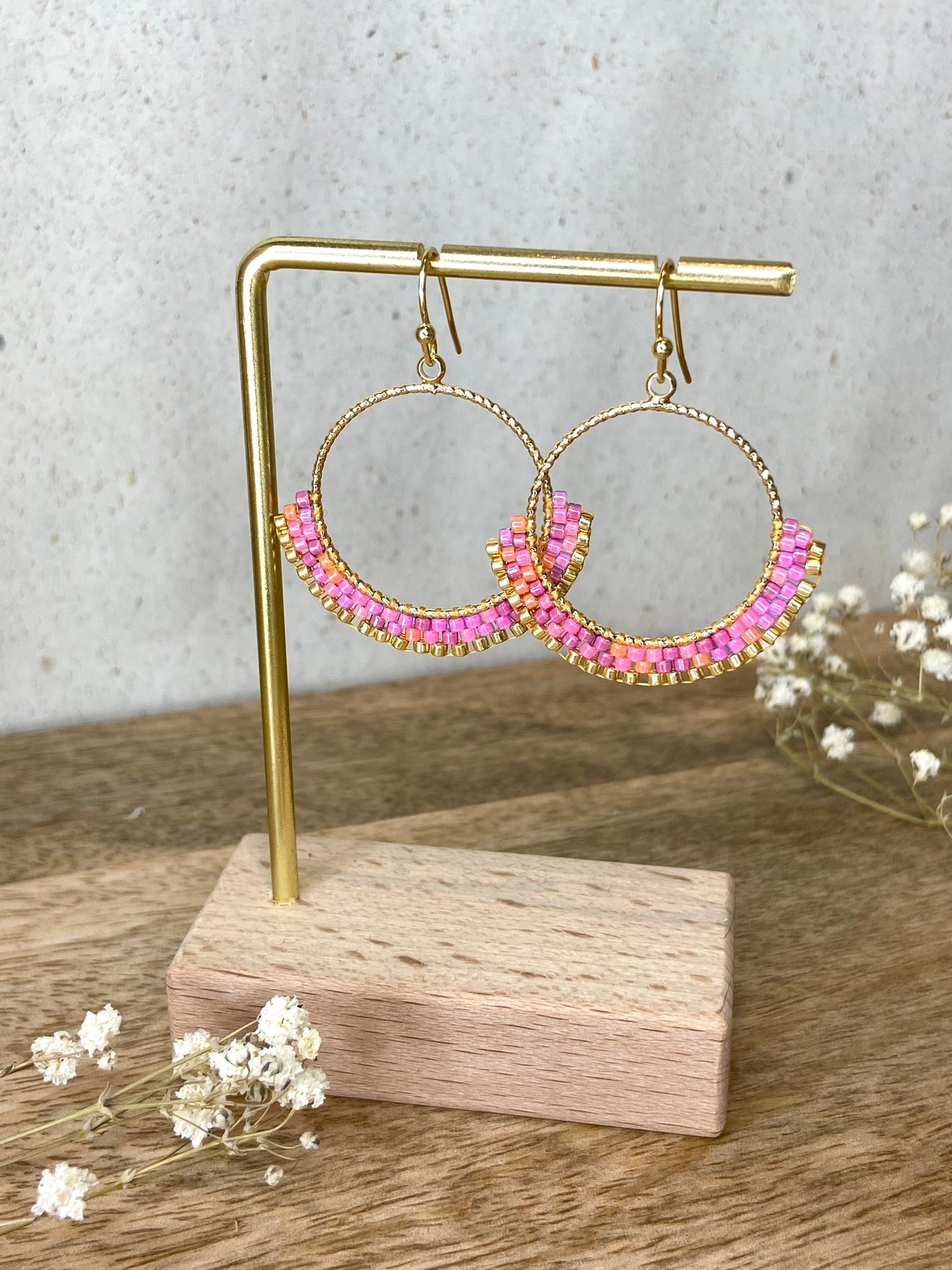 Boucles d'oreilles " ORGEVAL "