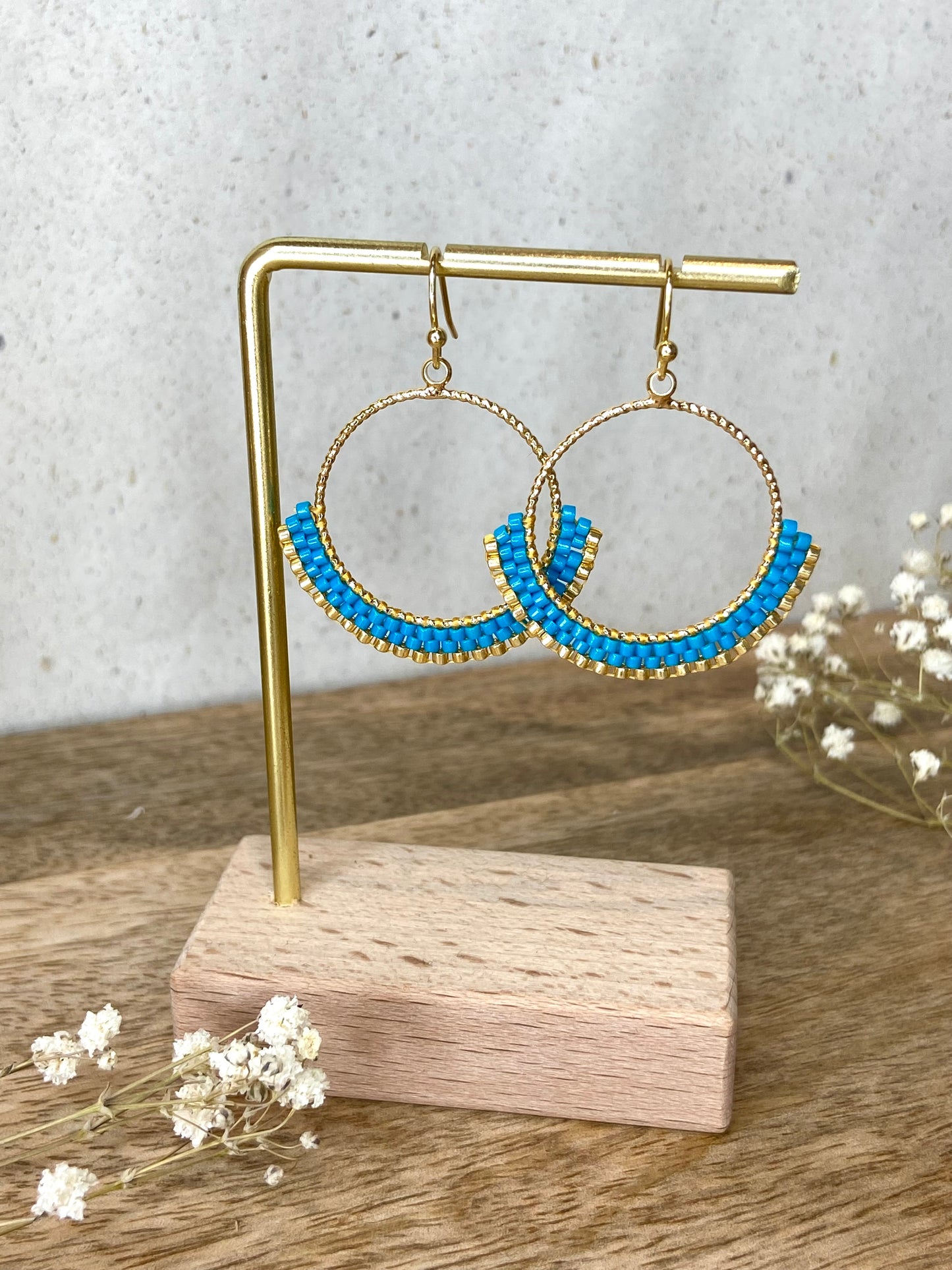 Boucles d'oreilles " ORGEVAL "