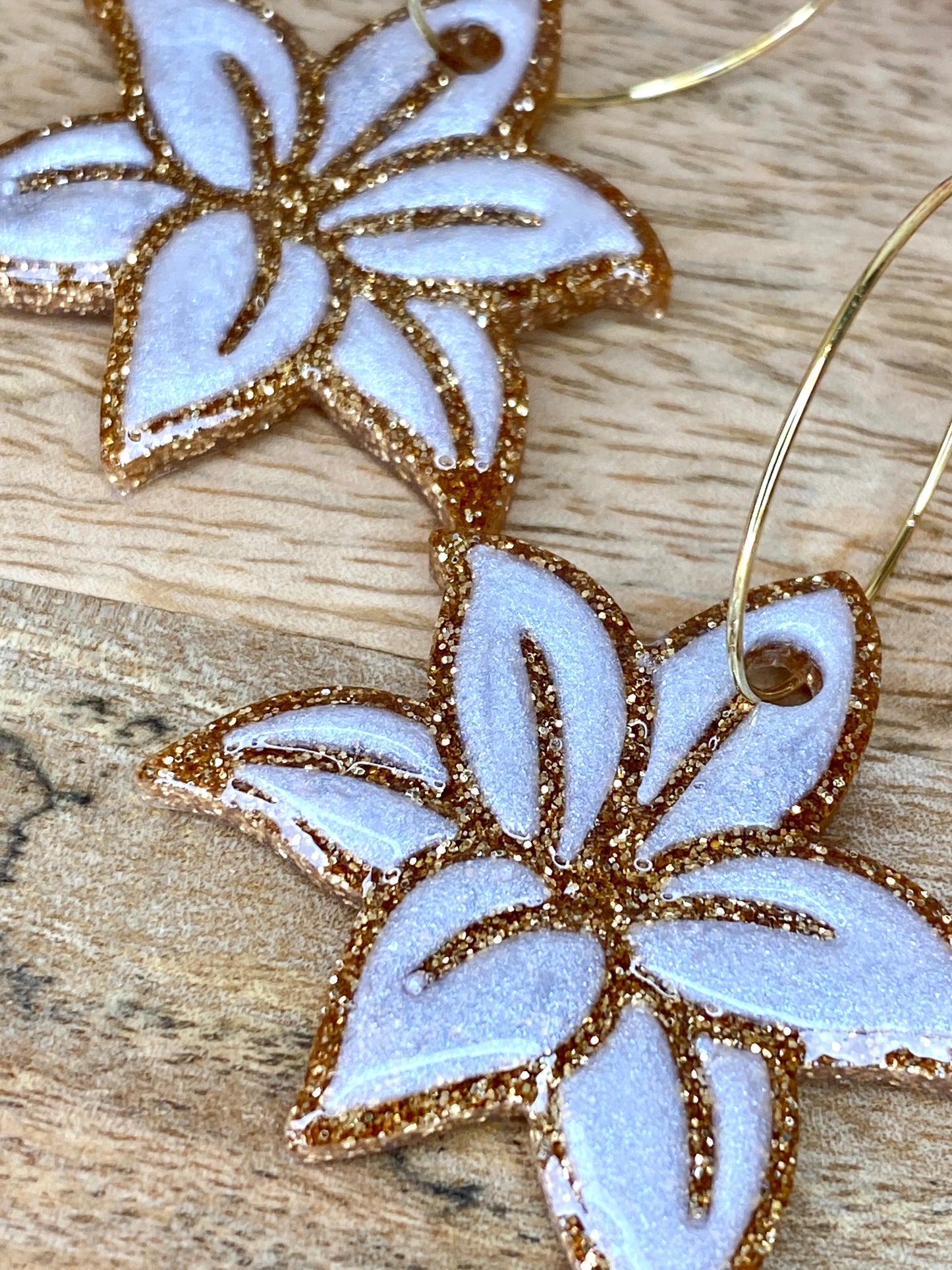 Modèle Soléa – Boucles d’oreilles Fleur Bohème
