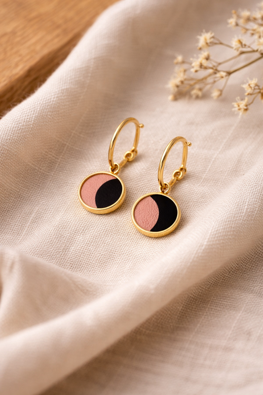Modèle Lya – Boucles d’oreilles Graphiques
