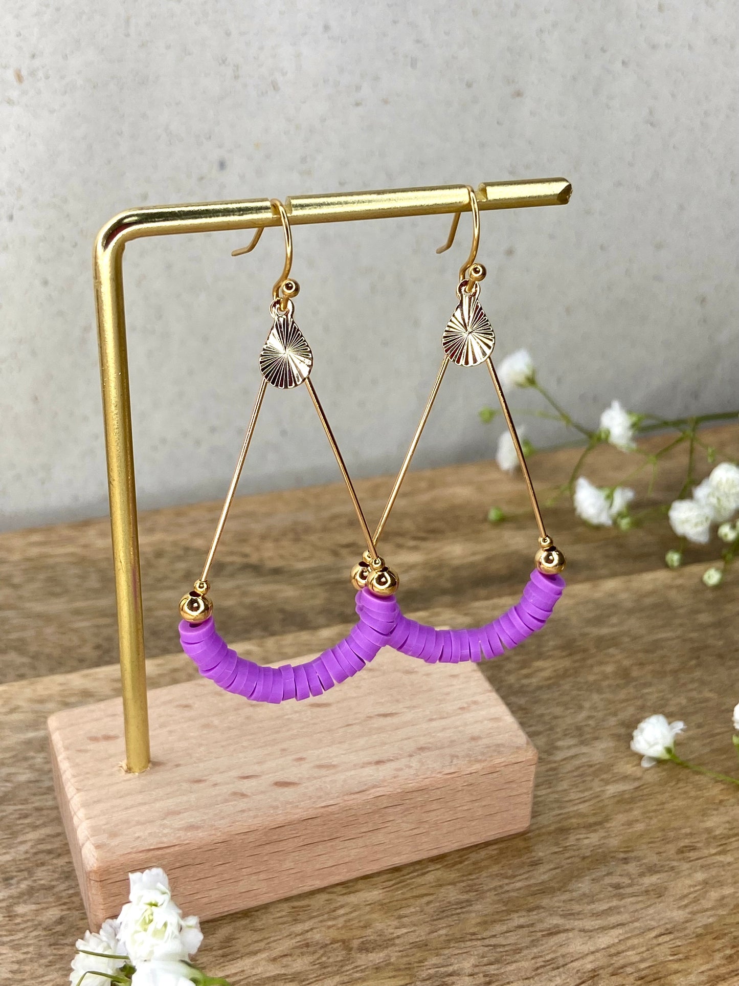 Boucles d'oreilles "TRETEAU"