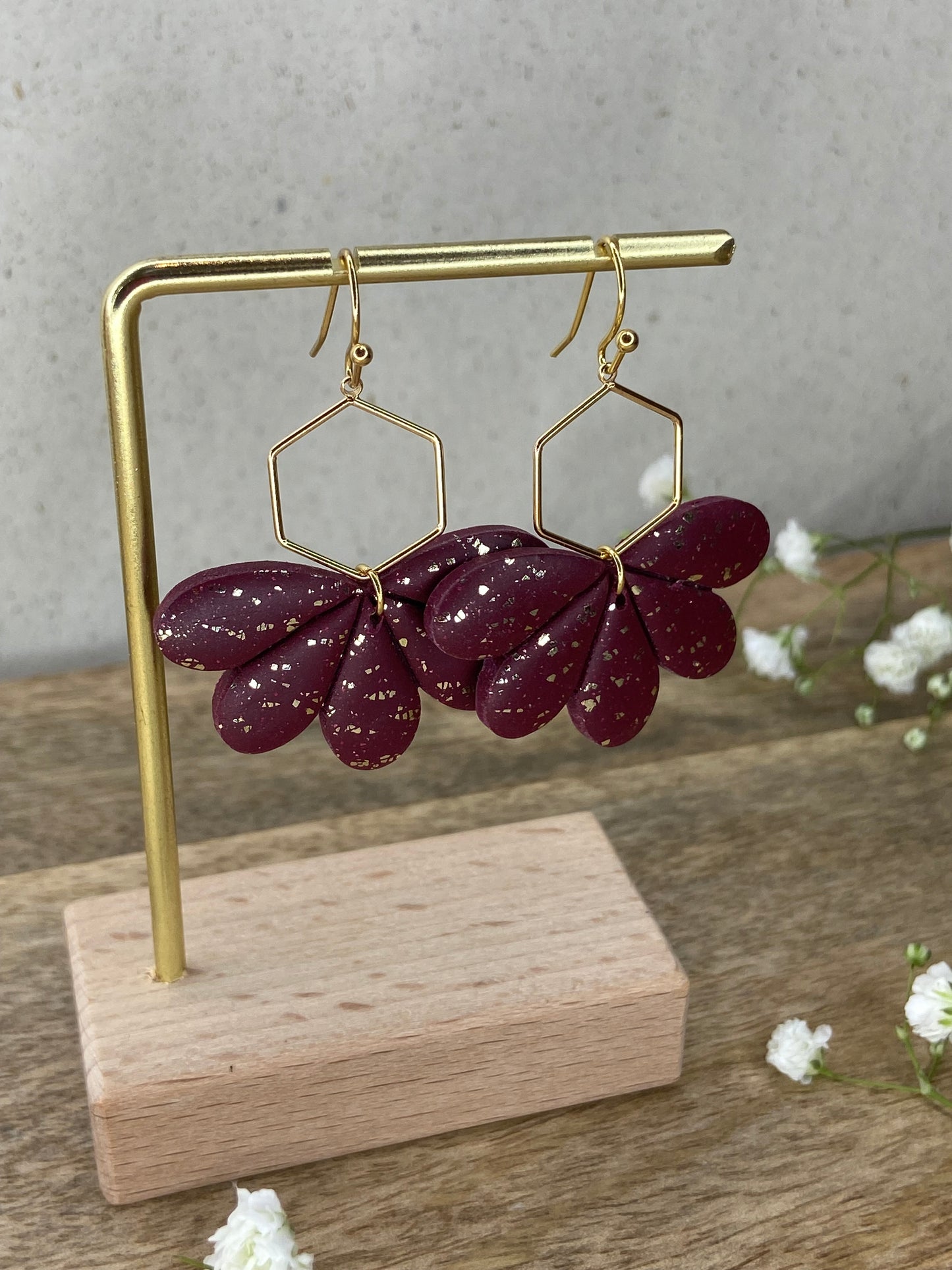 Boucles d'oreilles " FLERS "