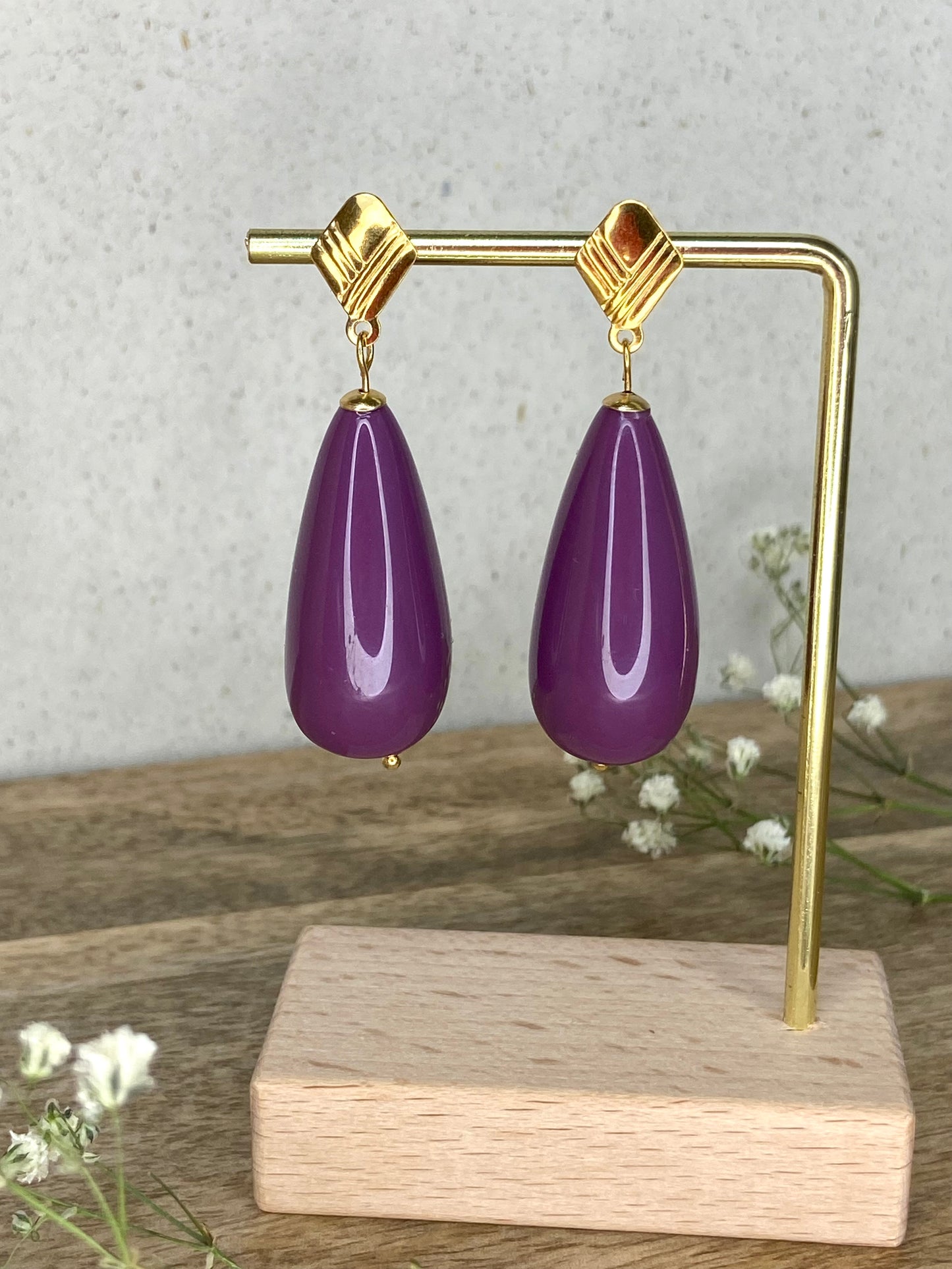 Boucles d'oreilles " MORLAIX "