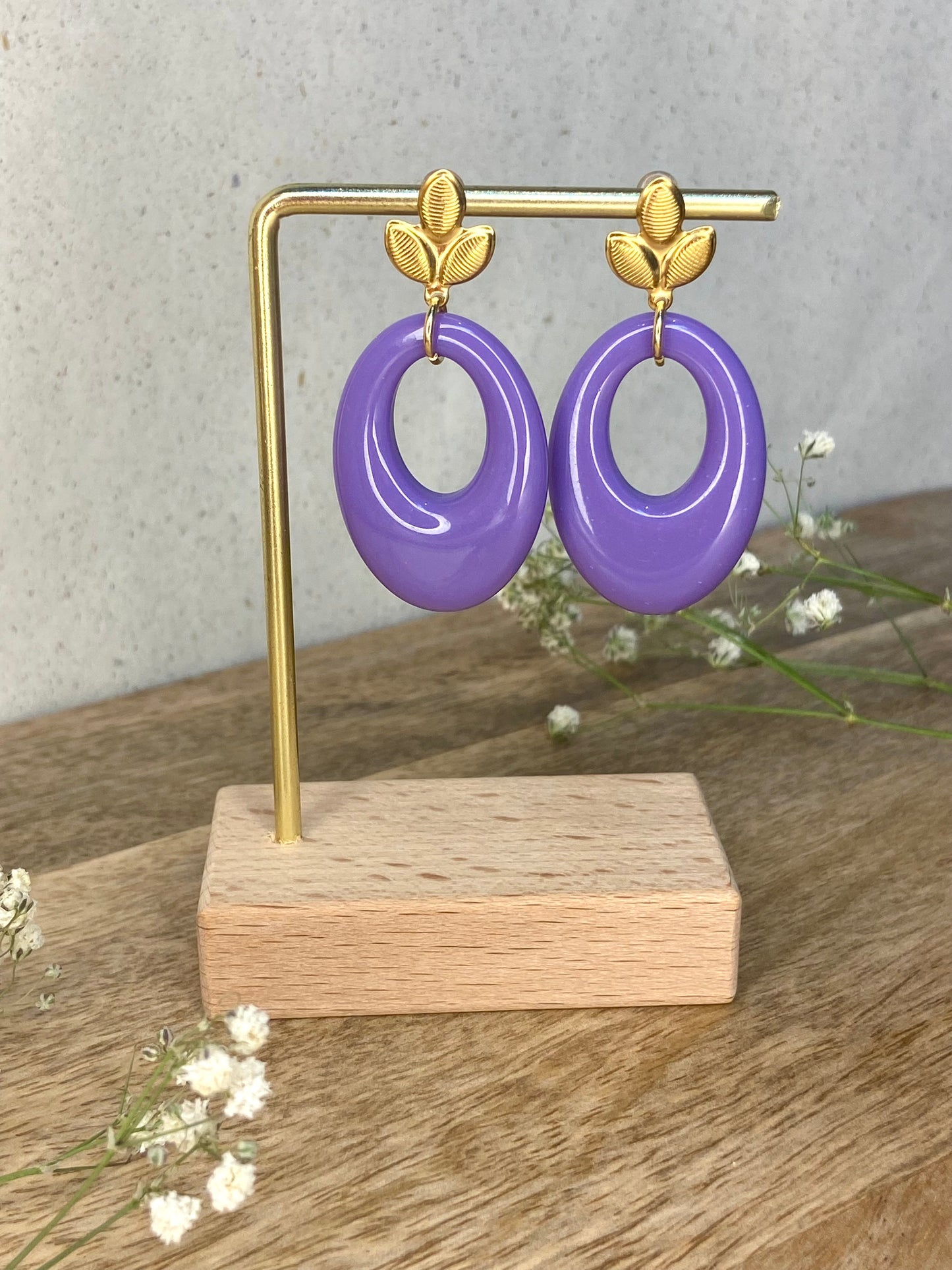 Boucles d'oreilles "JAUDRAIS"