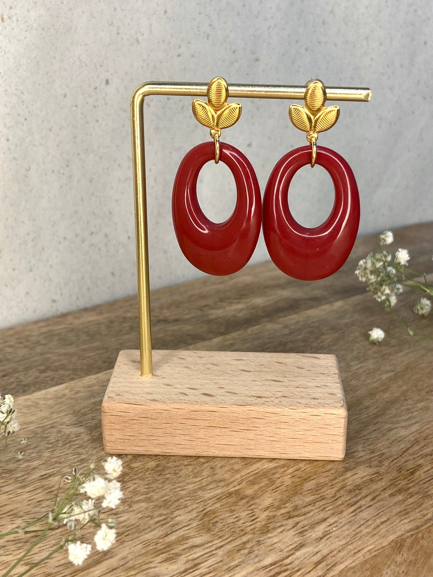 Boucles d'oreilles "JAUDRAIS"