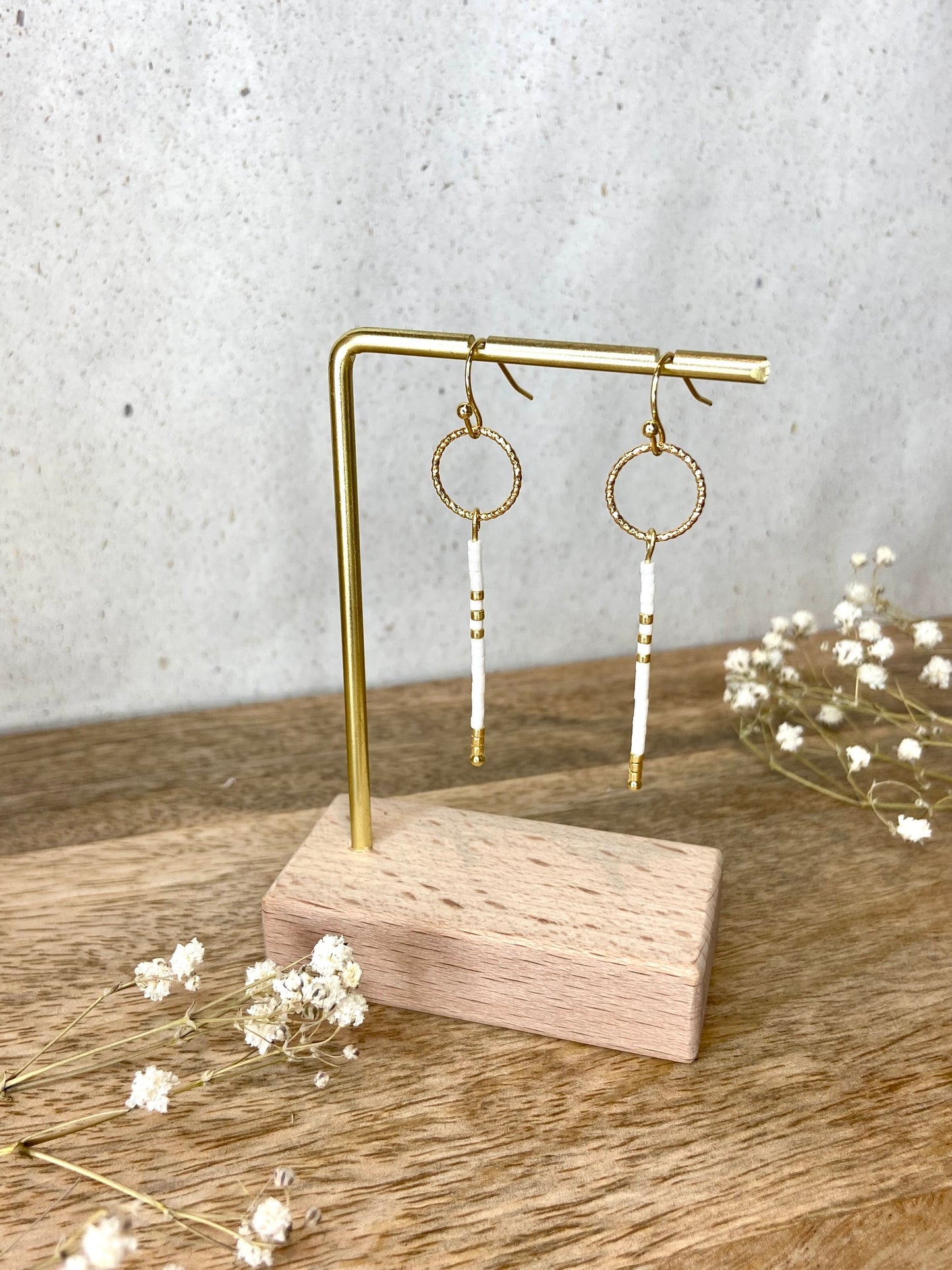 Boucles d'oreilles " SEMOINE "