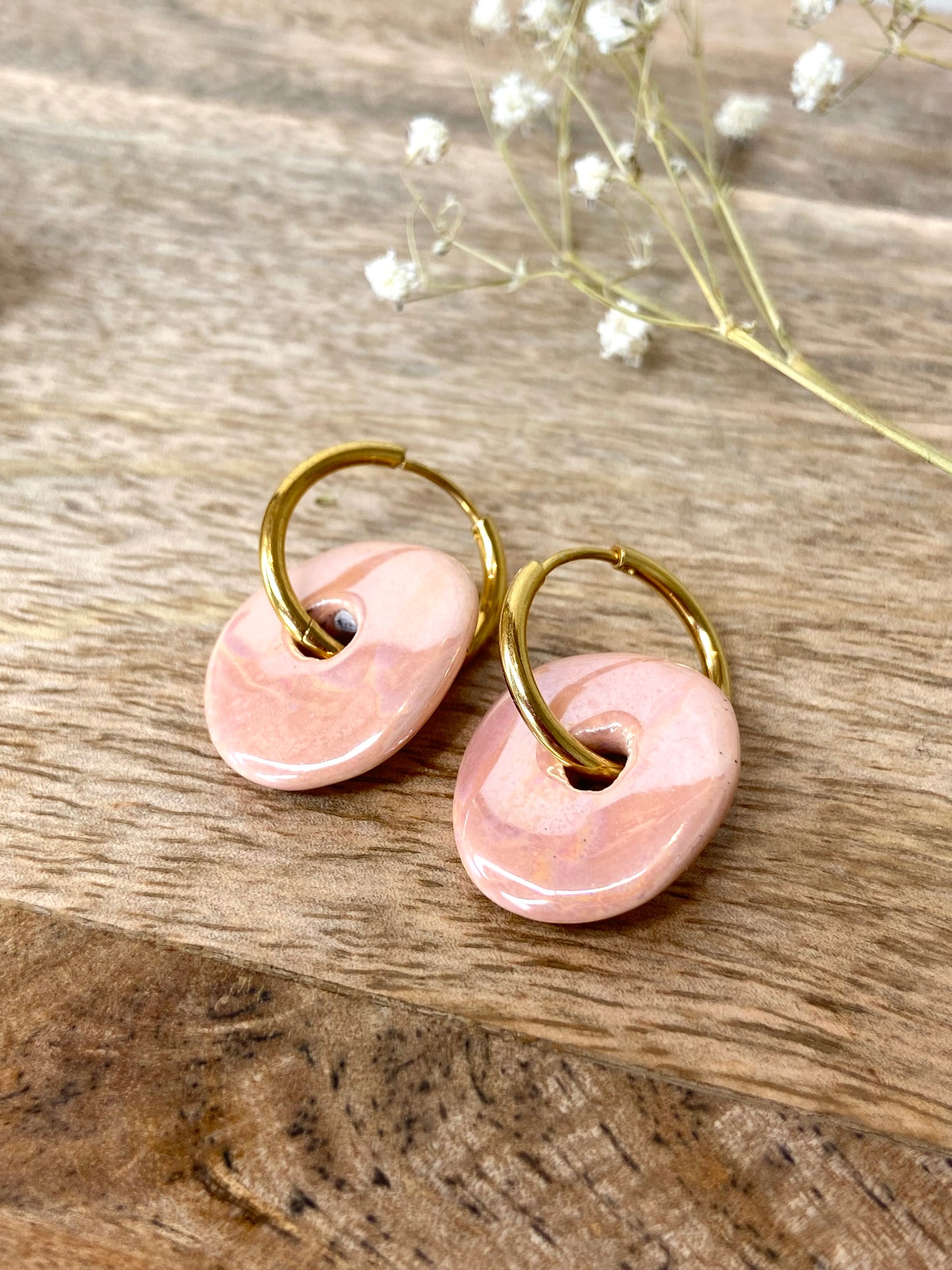 Boucles d'oreilles "IOUEST"